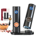 Electric Automatic Mill Pepper And Salt Grinder With LED Light Adjustable Coarseness Partner Manufacturers