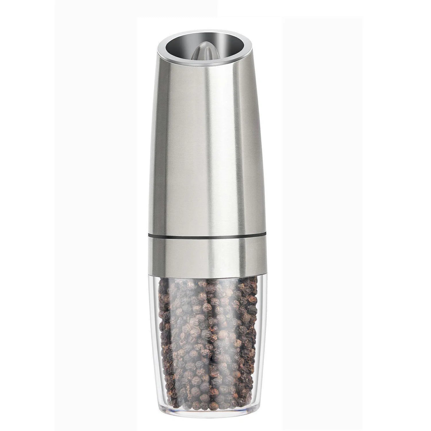 Electric Salt Pepper Mill Sets Stainless Steel Spice Pepper Grinder Kitchen Salt and Spice Adjustable Coarseness Pepper Grinder